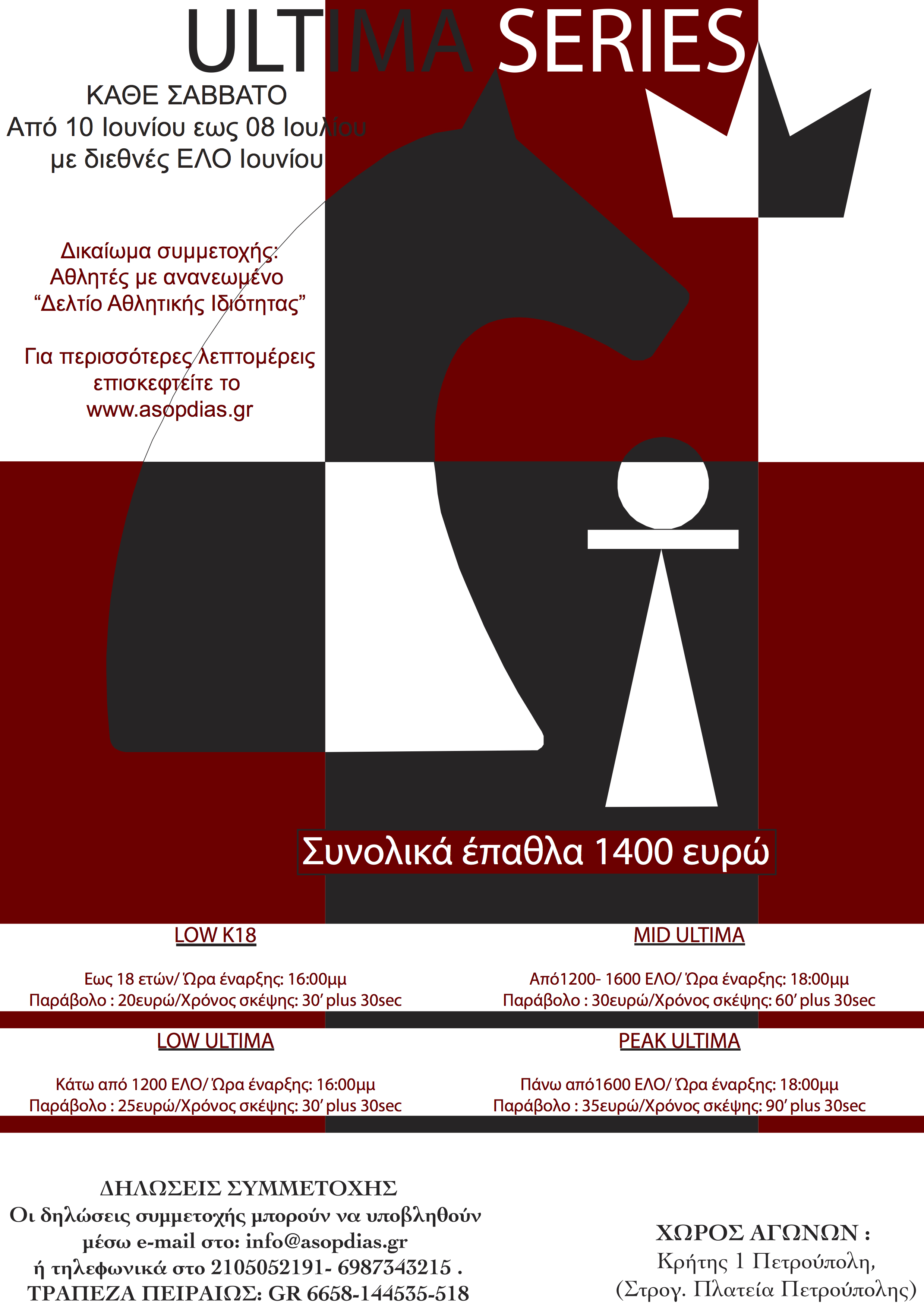 ULTIMA SERIES ΙΟΥΝΙΟΥ 2023 